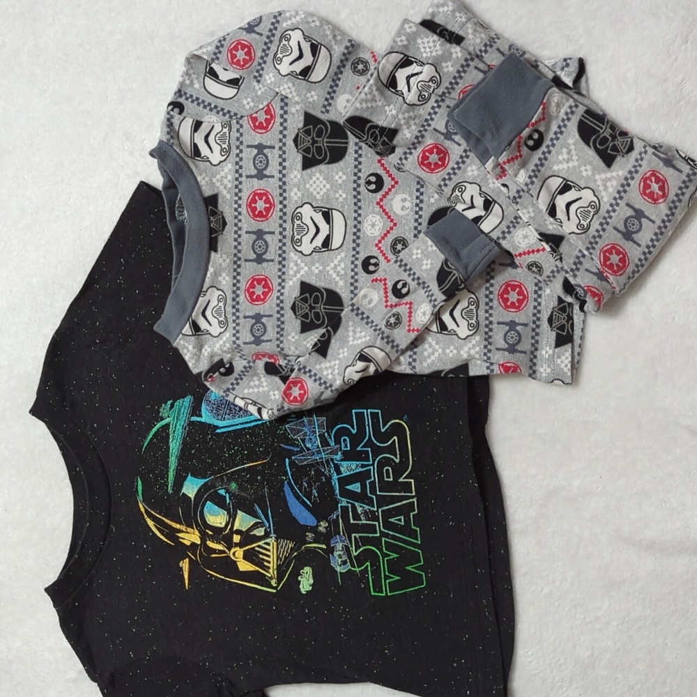 Star Wars Pj's and Tshirt, 18m